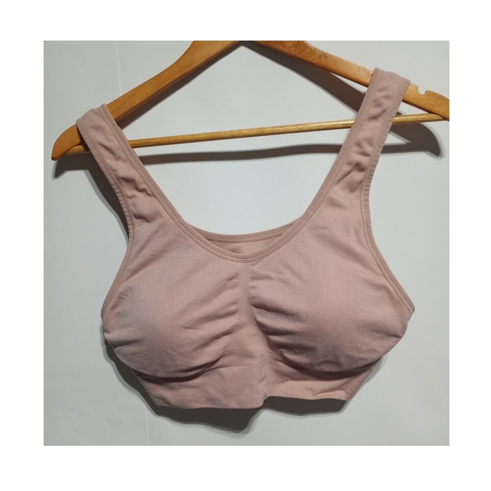 Secret Treasures 3XL Pink Seamless No Underwire Comfort Bra